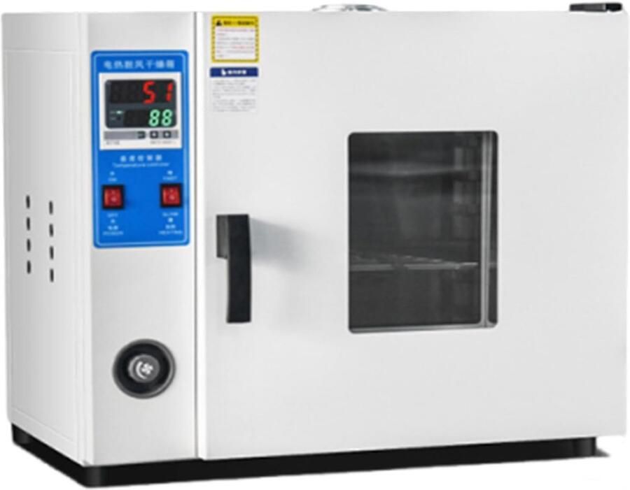 Verwarmde Droogoven Thermostatische Oven Laboratorium Drogen Intelligent Digitaal Display 15L Zilver