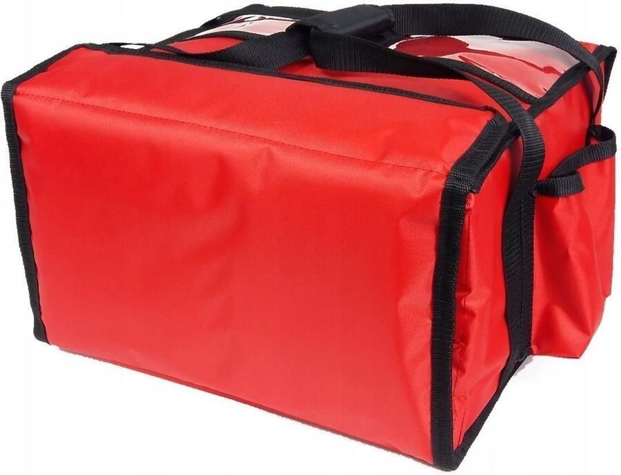 Verwarmde Pizzatas Bezorger 36x36cm Duurzaam Nylon Magnetische Sluiting