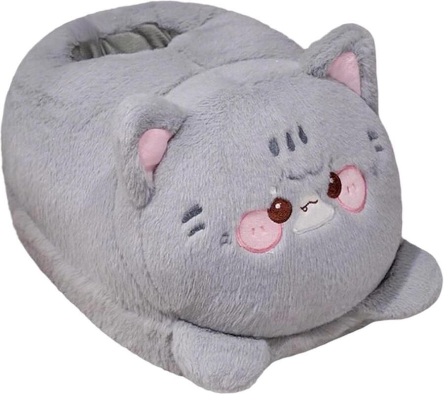 Verwarmde Voetensteun Voetenwarmer Elektrisch Binnen Opwarmen Dierenmotieven 30x38x25 cm Multicolor