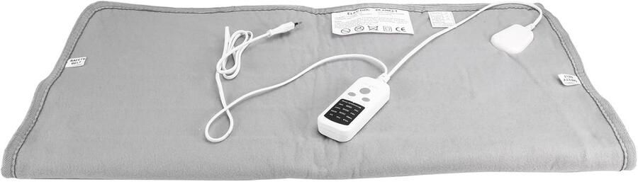 Verwarmingsdeken Elektrisch Verwarmde Deken Bed Opwarmen Intelligente Controle 80 x 150 cm