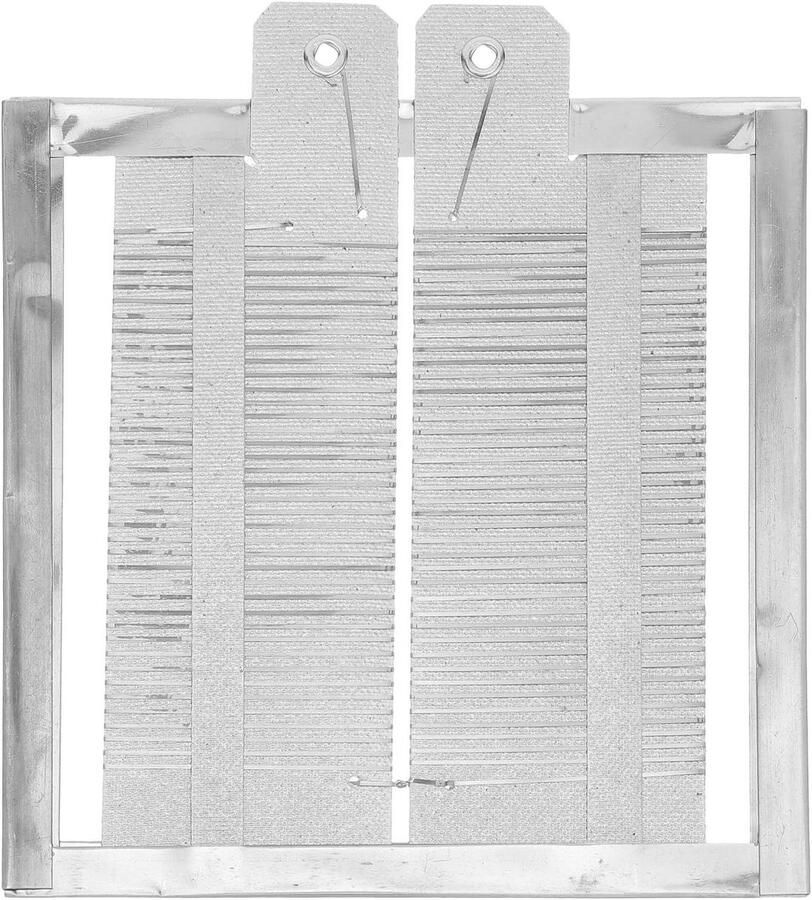 Verwarmingselement Broodrooster Mica Plaat Ontbijt Bereiden Gelijkmatige Warmte 16.4 x 14.5 cm Zilver