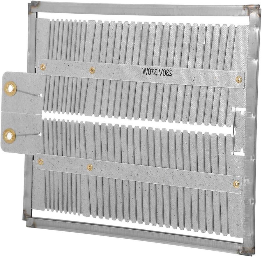 Verwarmingselement Broodrooster Plaat Ontbijtmaker Snel Ontbijten Efficiënte Warmtegeleiding 19x14.5 cm Multicolor