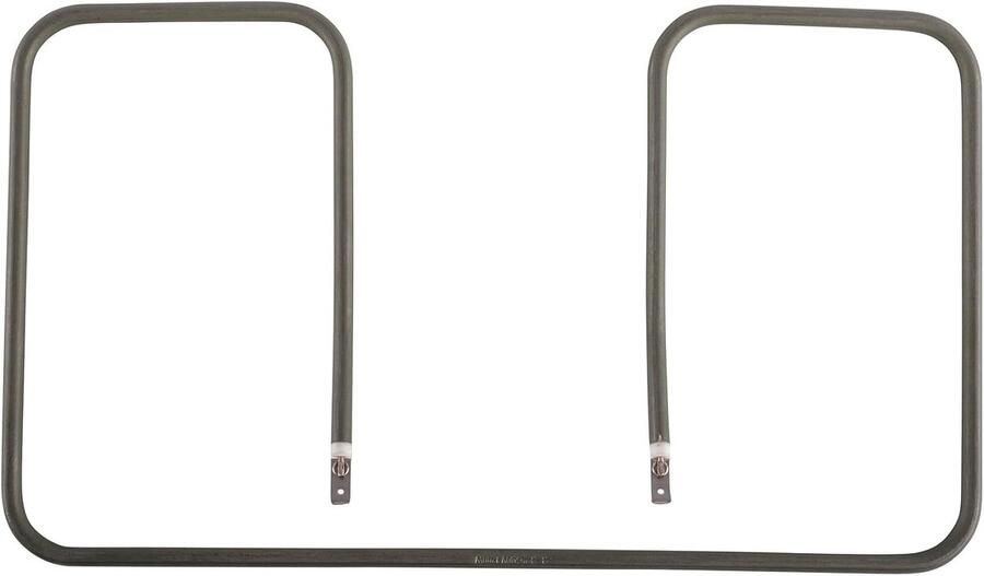 Verwarmingselement Grill Grillplaat Onderdeel Grill Reparatie Groot Oppervlak 312 mm Zilver