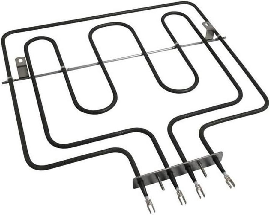 Verwarmingselement Oven Grill element Apparaat Reparatie Dubbel Grill Element 1 kg Zilver