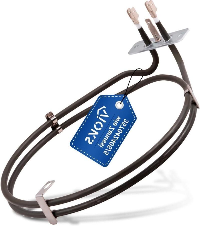 Verwarmingselement Oven Ringverwarming Oven Reparatie Gelijkmatige Warmteverdeling 194 mm Diameter Metaal