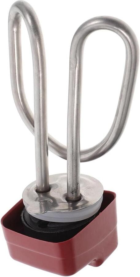 Verwarmingselement Waterkoker Boiler Kern Snel Water Verwarmen Hittebestendig Ontwerp 14.50X8.50X5.50CM Rood