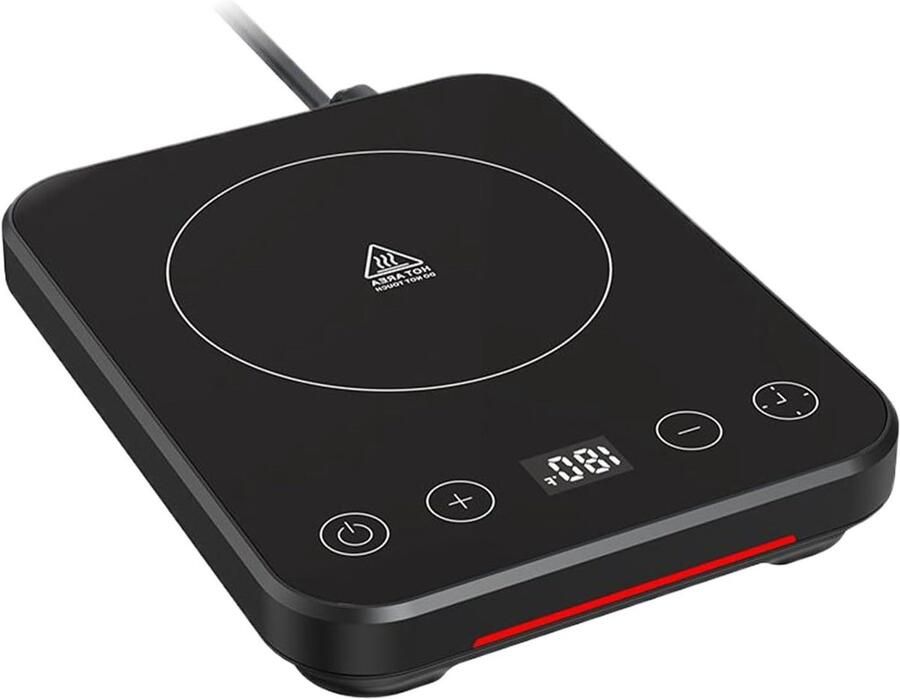 Verwarmingsmat Gistmat Timer Brood Laten Rijzen Automatische Uitschakeling 5 x 14 x 5 cm Zwart
