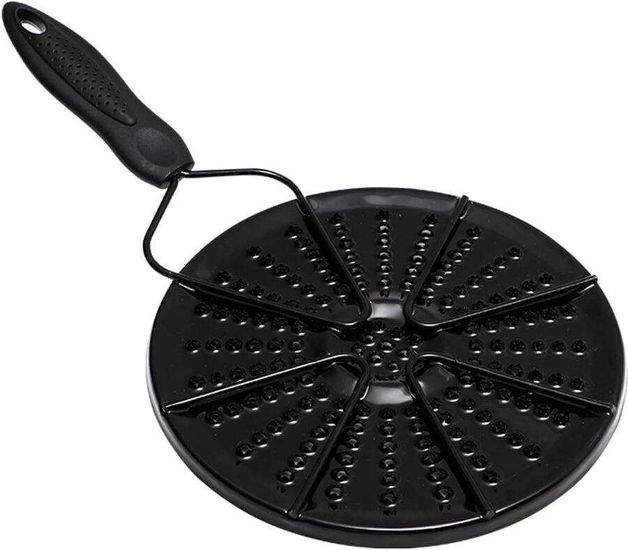 Verwarmingsplaat voor Keuken met Handgreep 7.4 Inch Reducer Vlambeveiliging en Geschikt voor Gasfornuis en Glazen Pannen
