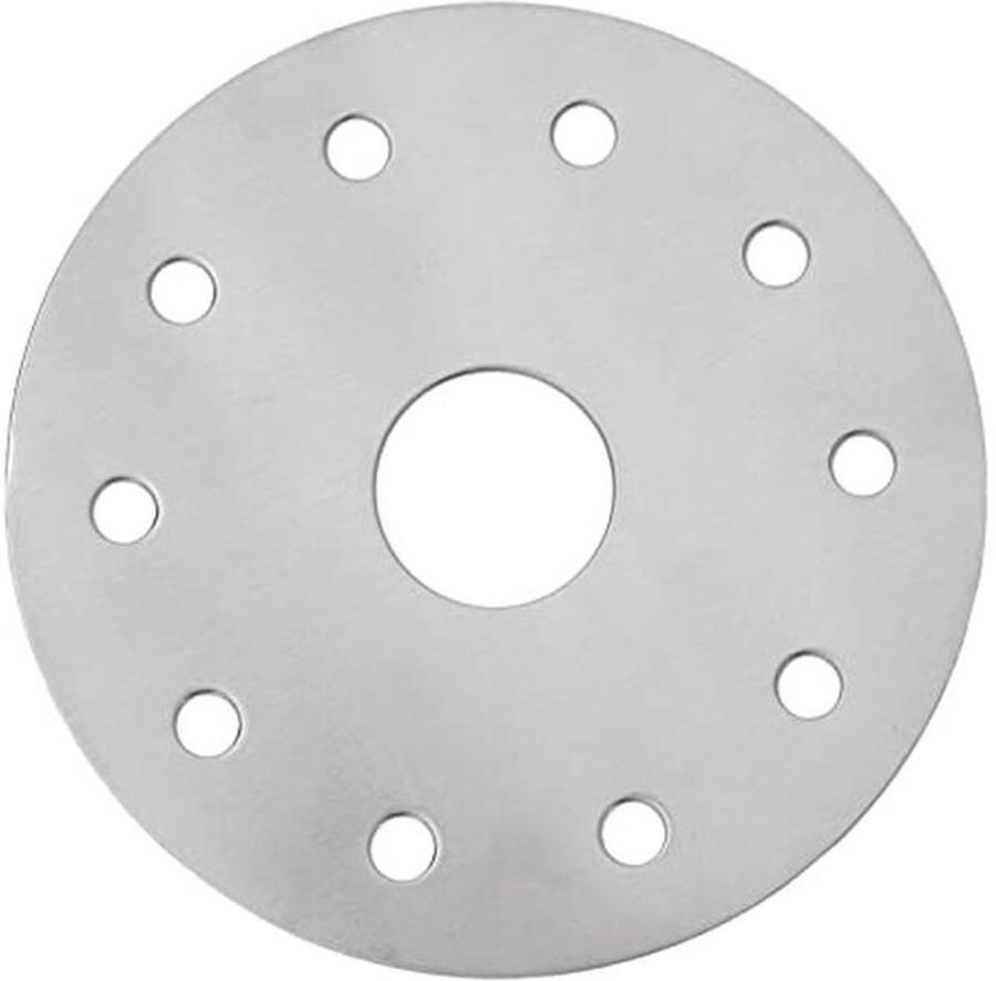 Verwarmingsverdeler voor gasfornuis Ronde diffuserplaat van roestvrij staal (6 50 inch)