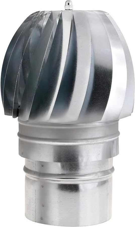 Verzinkte Afzuigkap voor Kachels en Open Haarden Rookafzuiging Buis Ø 150 mm