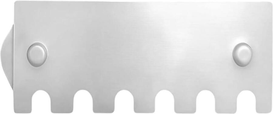Vet Vanger Grill Accessoire Schoon Grillen Magnetische Bevestiging 15x5x2cm Zilver