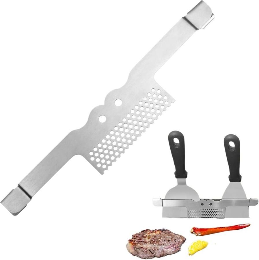 Vetopvangbak Bakplaat Grill Vetvanger Barbecue Accessoire Roestvrij Staal 30 x 5.8 cm