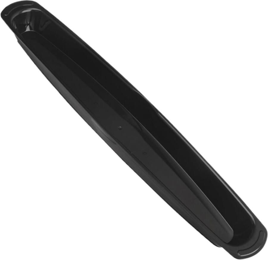 Vetopvangbak Grill Bakplaat Koken Outdoor Barbecue Duurzaam Reserveonderdeel 37.5 cm Zwart