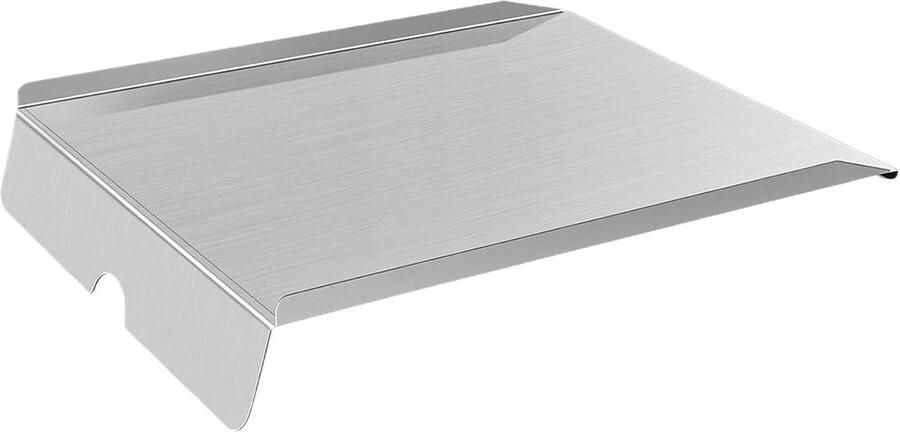 Warmteplaten Grill Hittebeschermers BBQ Onderhoud Roestvrij Staal 54.79 x 44.6 cm Zilver