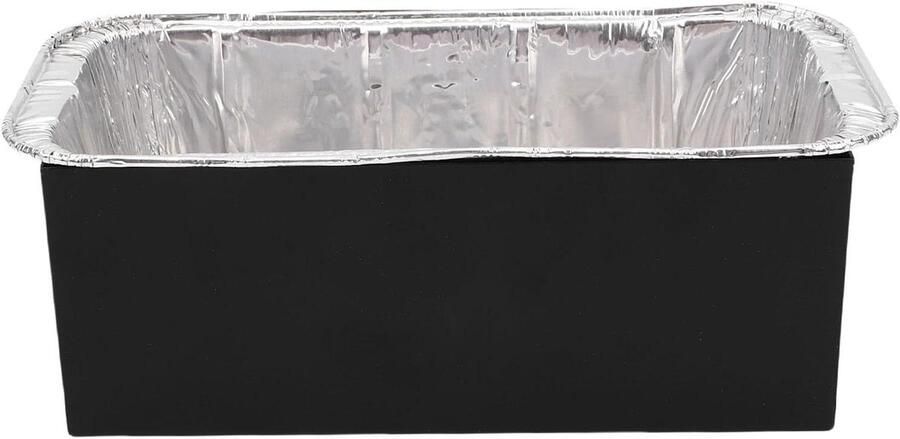 Vetopvanger Roestvrijstaal Lekbak Grill BBQ Schoonhouden Lekvrij Ontwerp 21 x 12 x 11 cm Zilver