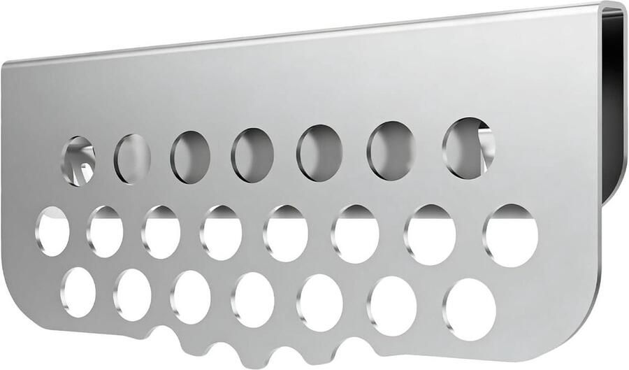 Vet Opvangbak Barbecue Accessoire Schoon Grillen Roestvrij Staal 14 x 6 cm Zilverkleurig - Foto 2
