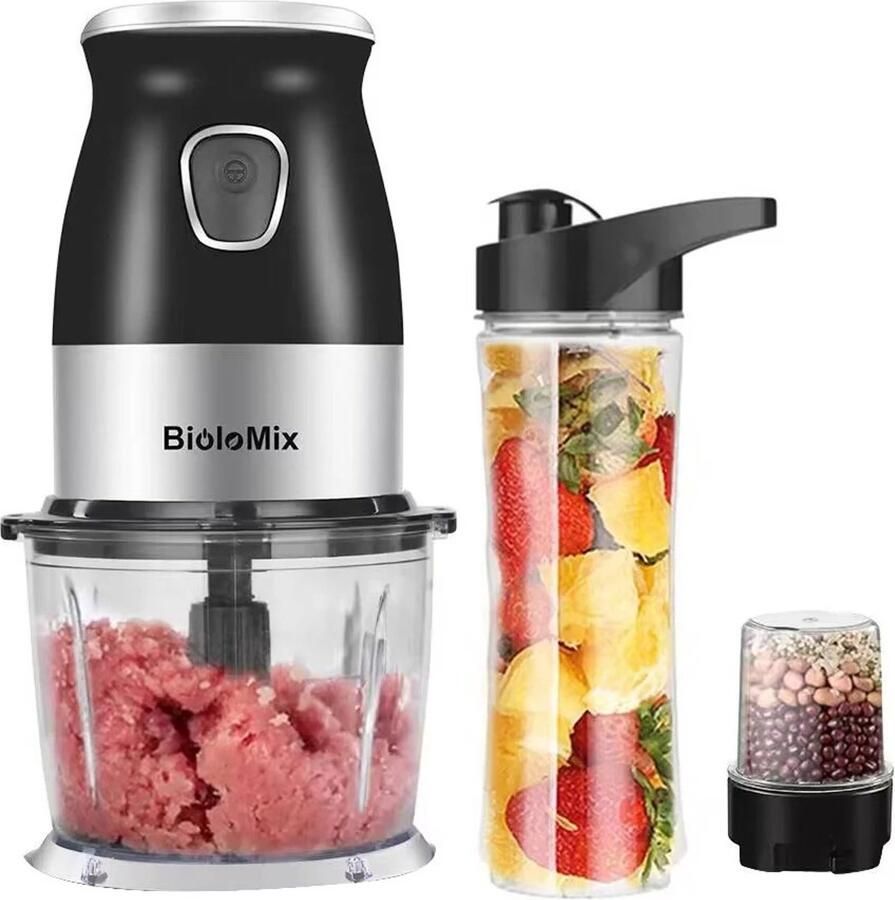 VIEMAE Blender to go Mini blender draagbaar Blender smoothie Portable blender 3-in-1 600mL BPA-vrij 500W