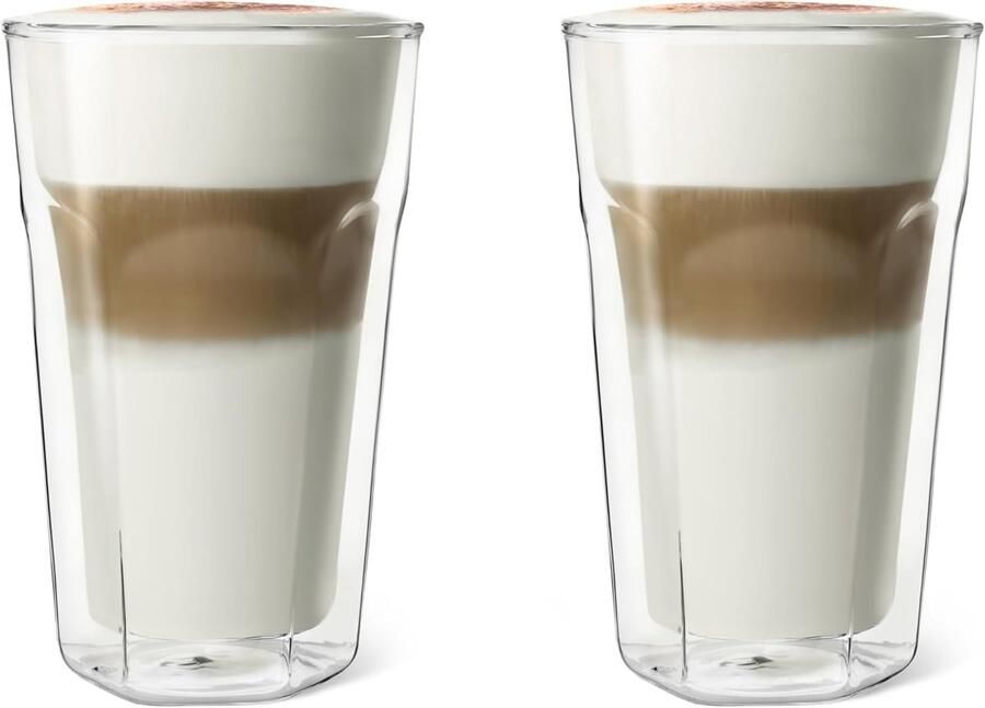 Vienna Dubbelwandig glas 280 ml set van 2
