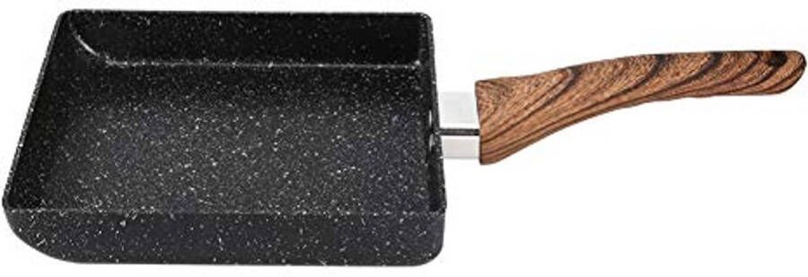 Vierkante anti-aanbak omelet pan voor eieren pannenkoeken en meer