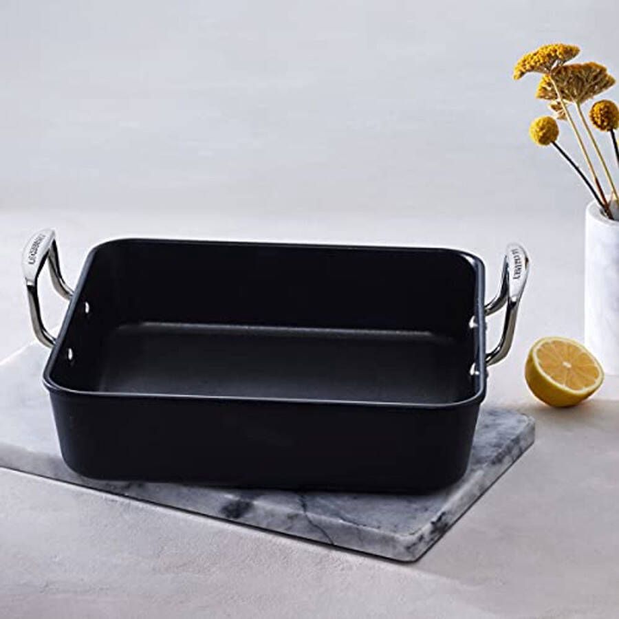 Vierkante braadpan 26 x 26 cm Geschikt voor elke kookplaat