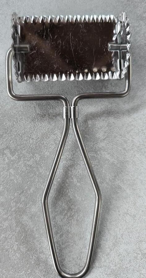 Vierkante Deegsnijder Koekjesvorm Zelfgemaakte Pasta Ergonomische Handgreep 6 x 6 cm