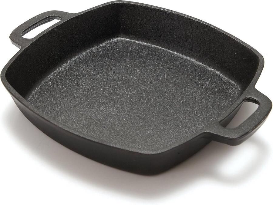 Vierkante Gietijzeren Koekenpan voor Grillen en Bakken