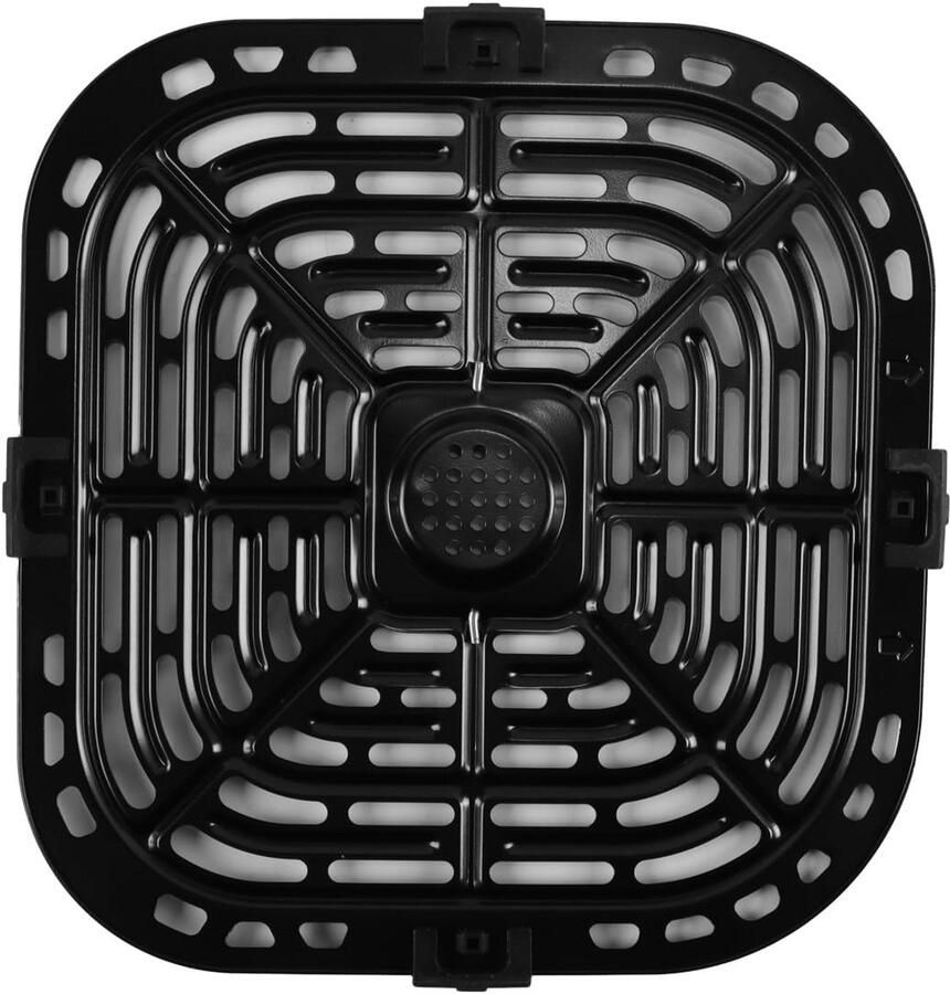 Vierkante Grillplaat Vervangingsonderdeel voor Airfryer Vaatwasmachinebestendig & Roestvrijstaal