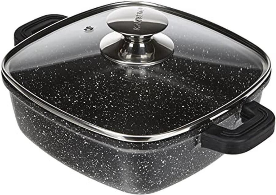 Vierkante Stoofpan Gietaluminium Inductie