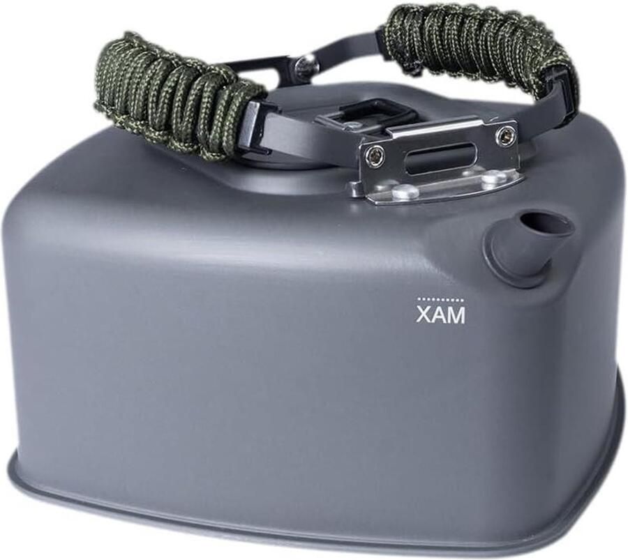 Vierkante Waterkoker Kookpan Snel Water Koken Kubusvormig Ontwerp 11 Liter Groen