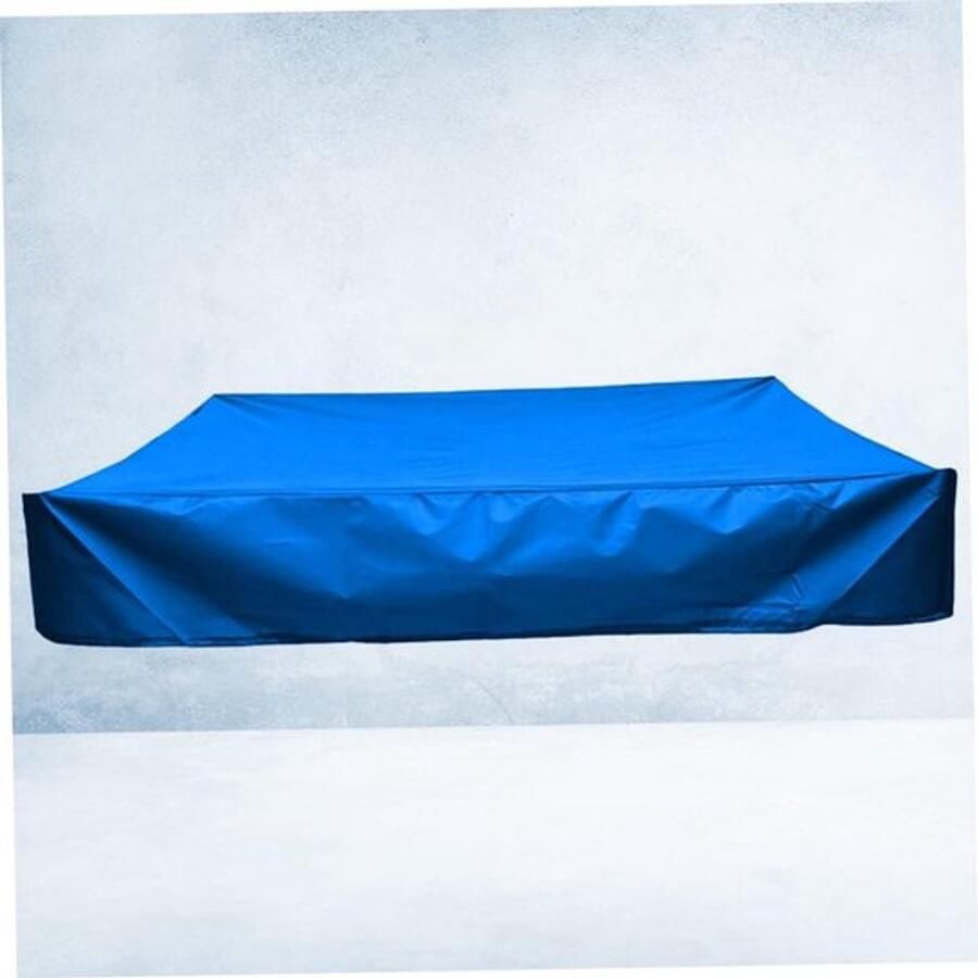 Vierkante zandbakhoezen met trekkoord waterdichte zandbakafdekking (150 x 150 cm) Tuinhof Kinderbaddeksel