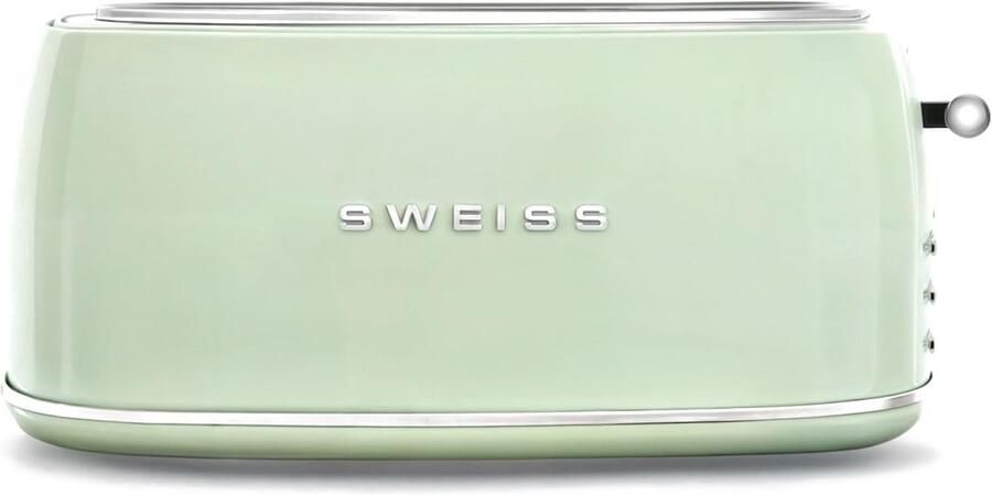 Vintage Broodrooster Groen 2 Sleuven 1500 W Voor Stokbrood