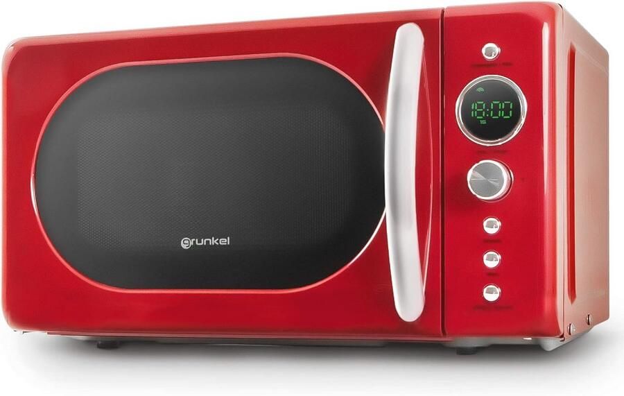 Vintage Magnetron 20 Liter Digitale 5-in-1 Magnetron met Timer en Ontdooifunctie 700 W