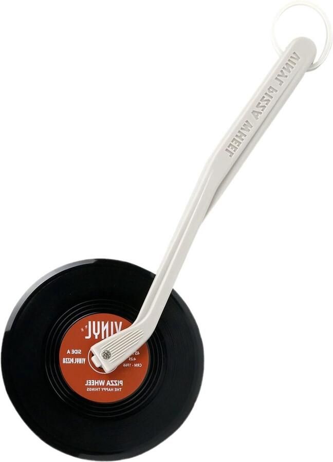 Vintage Vinyl Record Pizza Snijder Unieke Keuken Gadget voor Mannen Originele Cadeaus voor Pizzaliefhebbers Handige Keukenaccessoires