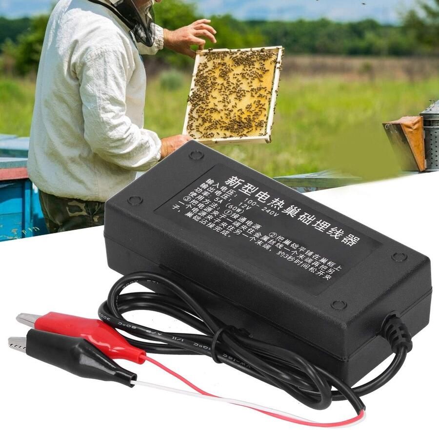 Virtubuy Electric Embedder Beekeeping Equipment Lichtgewicht Beehive Frames Embedder 100-240V Geschikt voor Imkers Elektrisch