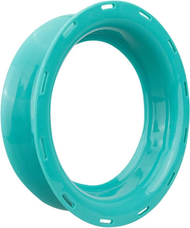 Vismolen Handmatig Lijn Spoelwiel Vissen Zee Zoetwater Geen Terugslag Ontwerp Diameter 18.5cm Groen