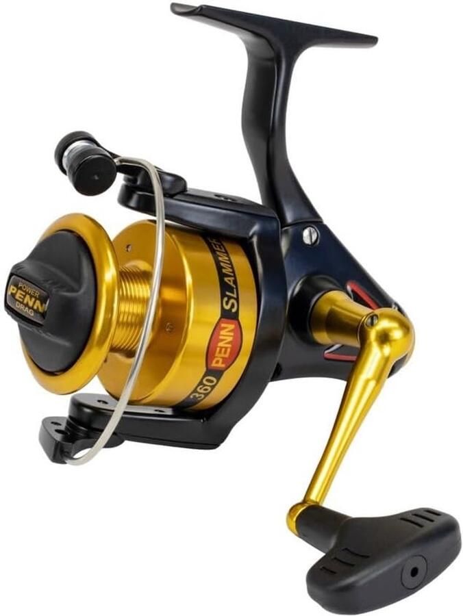 Vismolen Spinmolen Rol Allround Vissen Drievoudig Beveiligde As 564 Gram Goud