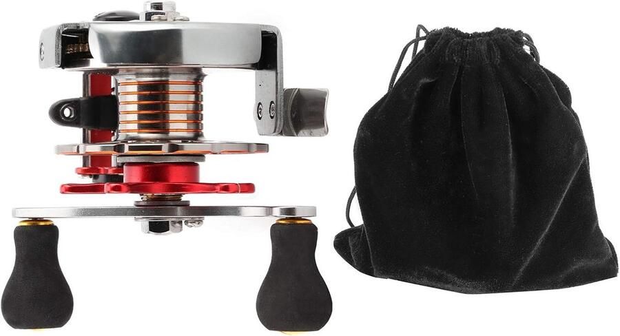 Vismolen Vlot Visserij Reel Vissen Automatische Snoeropstelling 2.5:1 Speed Ratio Tweekleurig