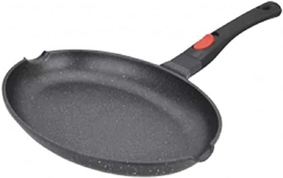 Vispan 35 Cm met Afneembare Handgreep Gegoten Aluminium PFOA-vrij Geschikt voor Alle Warmtebronnen - Foto 2