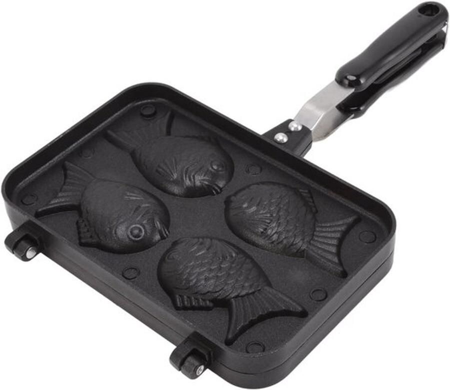 Visvormige bakvorm 4 bakplaten anti-aanbak aluminium pan voor thuis bakken DIY desserts en feestjes