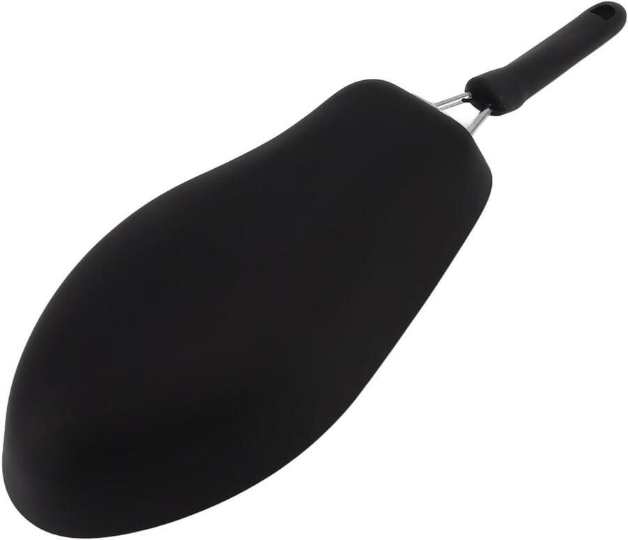 Visvormige Braadpannen Vispan Grillpan Vis Bereiden Antiaanbaklaag 35 cm Lengte Zilver