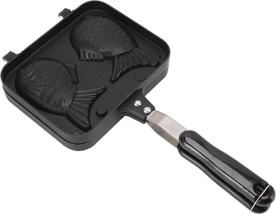 Visvormige Pannenkoekenpan Bakvorm Antiaanbak Laag voor Gasfornuis