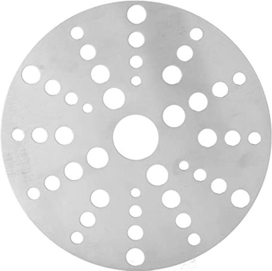 Vlamverdeler en warmteplaat voor gasfornuizen en inductiekookplaten 18 cm