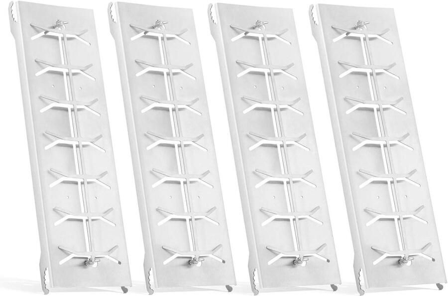 Vlamzalmplank Set Vis Plank Vis Grillen Roestvrij Staal 55 cm Zilver