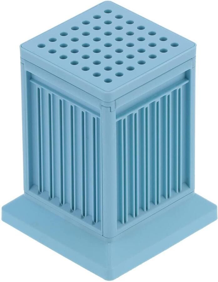 Vlees- en Groentesnijder Wit 18 x 13 x 13 cm Kunststof Vleesblokjes Snijmachine Voor Kebab en Sjasliek