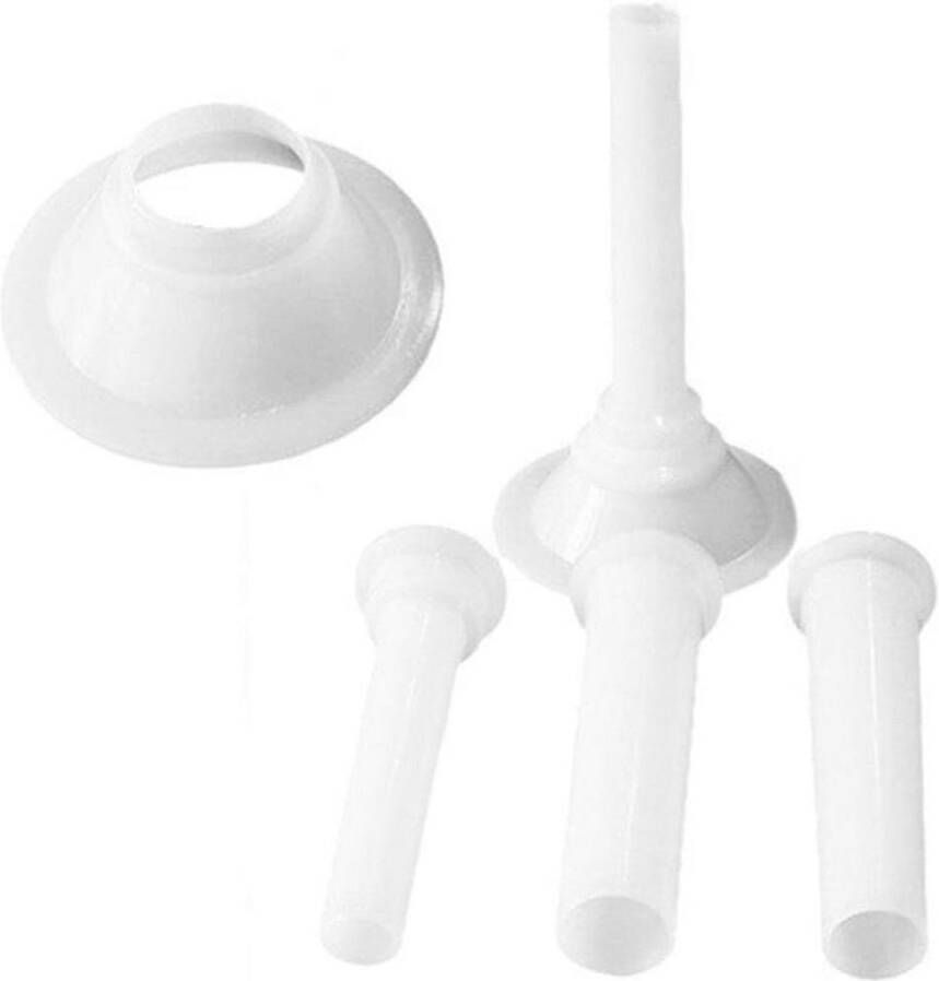 Handgemaakte Vleesgrinder Set voor Worst Vullen 3 Stuks Keuken Gereedschap