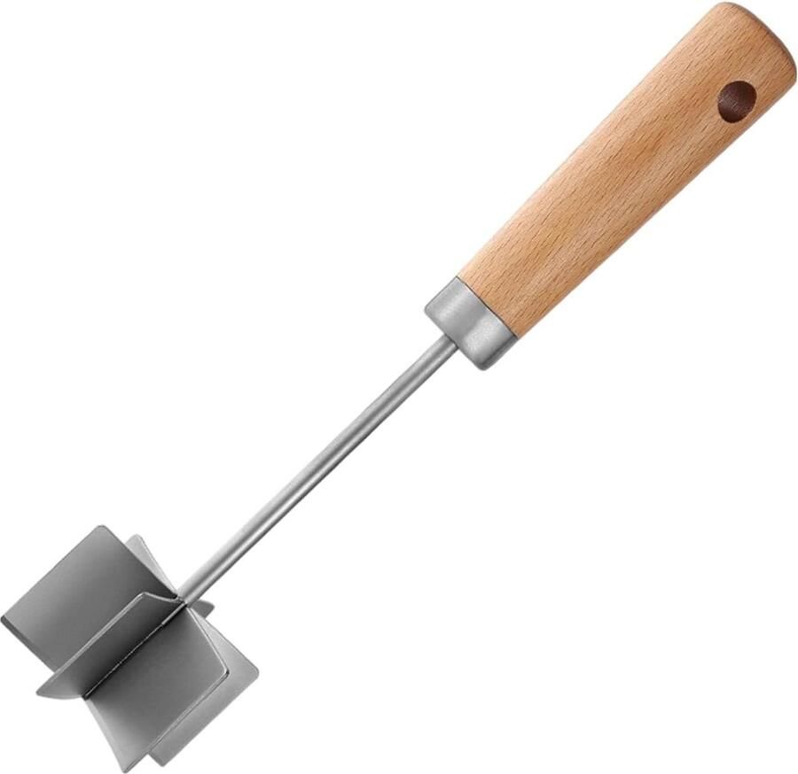 Vlees Hakker Groentehakker RVS Gehakt Maken Zes Roestvrij Staal Messen 28 x 7.5 x 7.5 cm