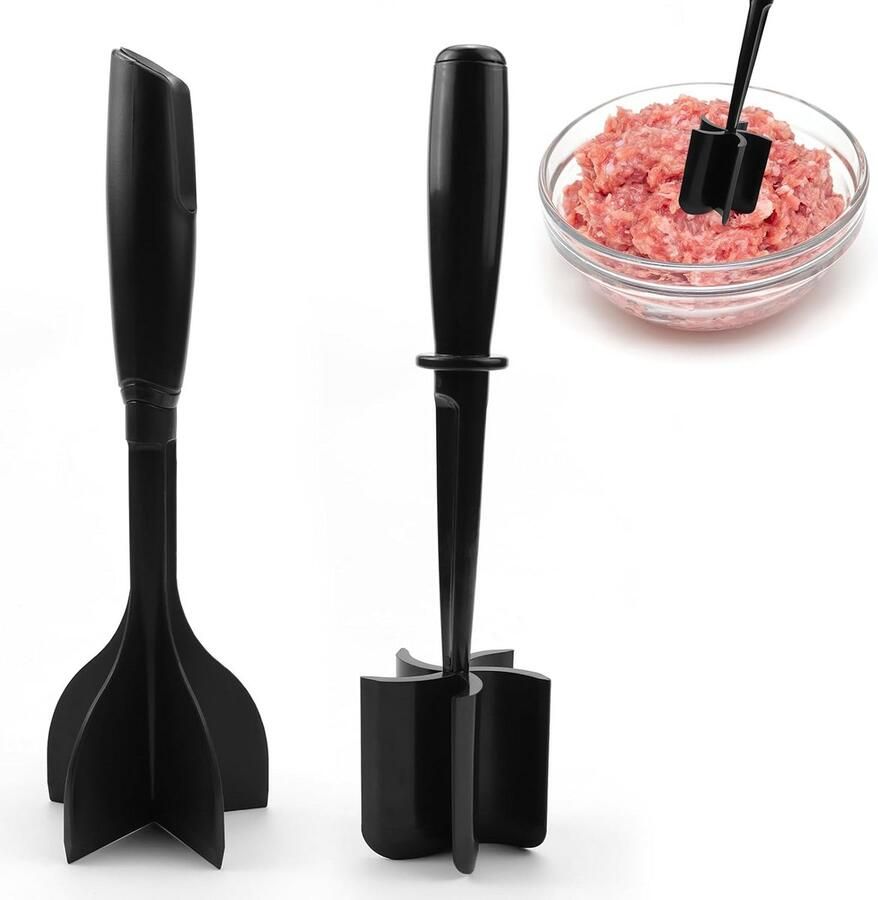 Vlees Hakmolen Set 2 Stuks Krachtige Keukenaccessoires voor Gehakt en Aardappelen