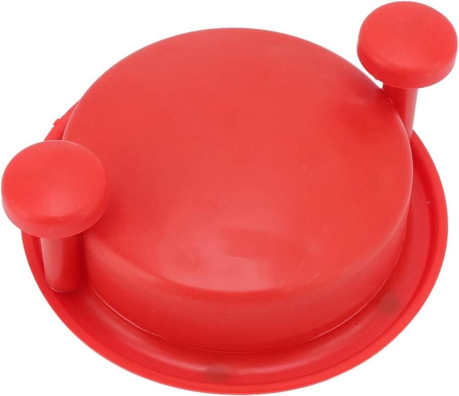 Vlees Shredder Pulled Meat Maker Maaltijden Bereiden Ergonomisch Handvat 19 x 19 x 8 cm Rood