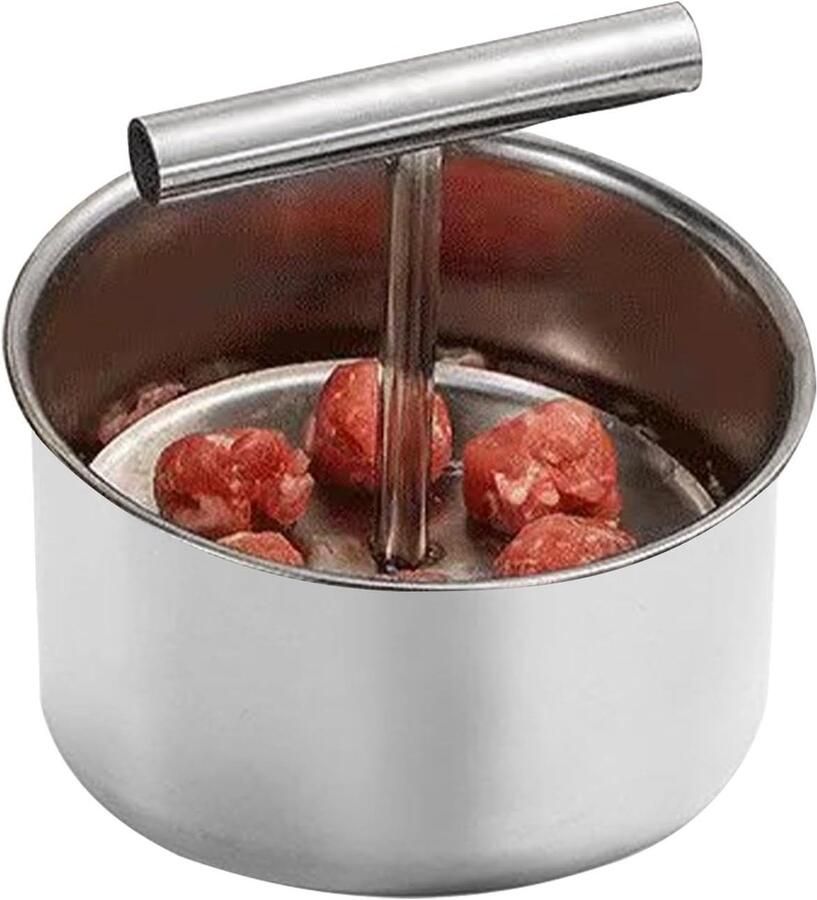 Vleesbal Maker Gehaktbal Vorm Keuken Hulp Roestvrij Staal 6 of 12 Gaten Multicolor