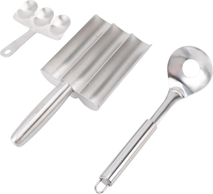 Vleesbal Maker Keuken Tool Snelle Maaltijden Maakt Drie Tegelijk 17 x 15 x 6 cm Zilver